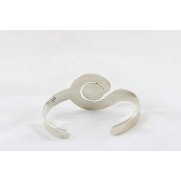 Sterling Silver Turquoise Cuff Bracelet - Picture 7 of 8